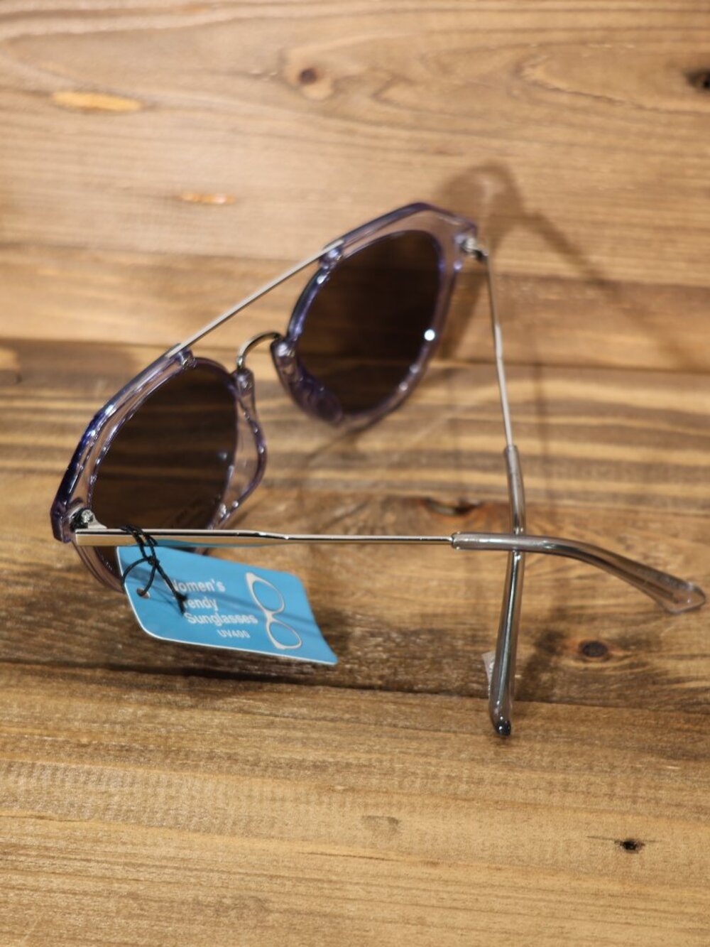 Women's Trendy Sunglasses Designer Lavender Blue Fashion - Picture 5 of 5